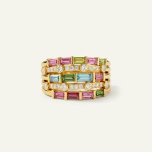 Aanika V. Multicolor Gemstone Fashion Ring